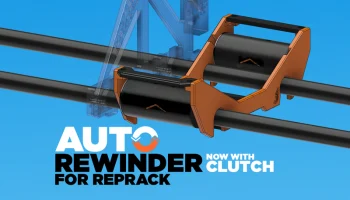 Держатель катушки с автоматической перемоткой для RepRack...