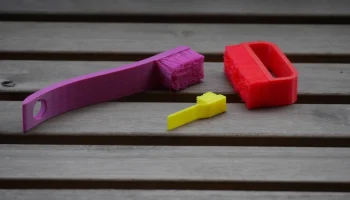 Кисть для ногтей - полностью напечатана на 3D-принтере!.... 2