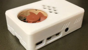 Raspberry Pi 4 Top - безвинтовое крепление вентилятора (30/4 4
