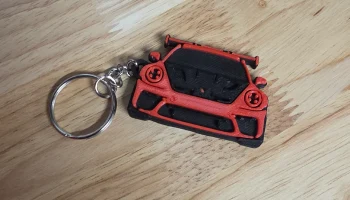 Брелок в стиле Porsche 911 (992) GT3 RS