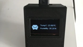 Корпус Wemos с OLED Корпус Wemos с OLED