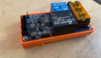 BIGTREETECH BTT Relay V1.2 Крепление на DIN-рейку........