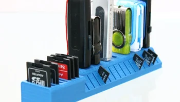 Держатель USB SD и MicroSD для широких USB-накопителей 3