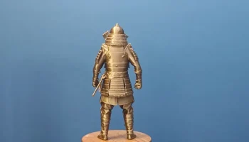 Статуя воина-самурая - детальная фигурка доспехов...... 4