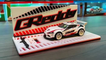 Hotwheels Toyota GR Supra Pandem (тема Гредди)