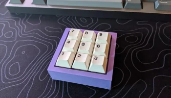 Крепление прокладки Механическая Macropad 3x3........