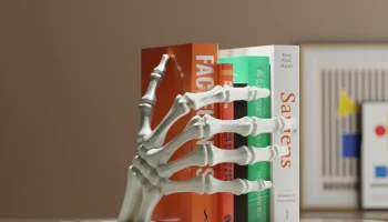 Скелет Рука Книжный упор 1