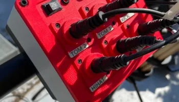 MIDI-модуль ударных ESP32