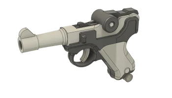 Брелок Luger P08 Parabellum Fidget 8