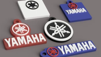 Yamaha Motorrad Schl&uuml;sselanh&auml;nger