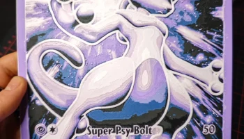 Карта покемонов Mewtwo - HueForge 1