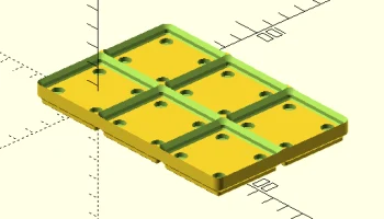 Модель Gridfinity OpenSCAD 7