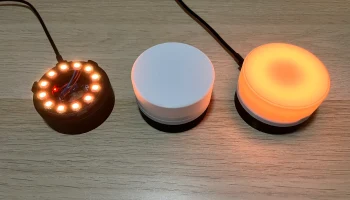 Светодиодная лампа окружающего освещения (WLED / ESP32 D1.. 6