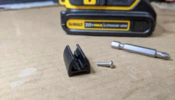 Шестигранный держатель бит 1/4 дюйма для дрели DeWalt. 2