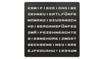WordClock 16x8 - 2025 г. 5