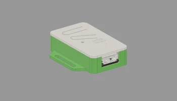 Чехол с защелкой для Feather RP2040 DVI 6
