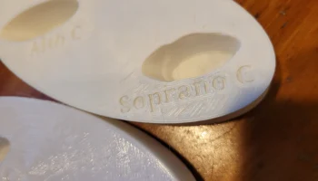 Двойная подставка для окарины Soprano C и Alto C, разрабо... 7
