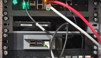 Полка в 10-дюймовую стойку для сервера/ПК Qotom серии Q20...