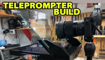 Сборка Telepromter для YouTube-канала Frank's 3D Shop......