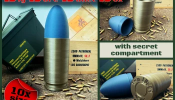 BIG BORE BULLET BOX - секретное хранилище с тактической особенностью! BIG BORE BULLET BOX - секретное хранилище с тактической особенностью!