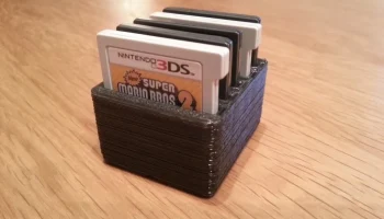 Коробка игровых карточек Nintendo DS (OpenSCAD)........