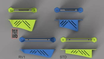 Кронштейн для жесткого диска SSD - крепление в стойку - а.. 1