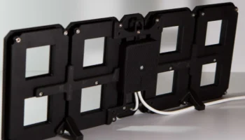 Ретро 7-сегментные часы (в сборе) 3