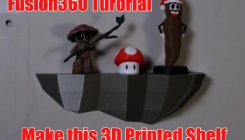 Полка, напечатанная на 3D-принтере - Ristow Designs...