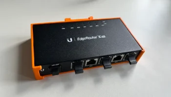 EdgeRouter SFP Крепление на DIN-рейку