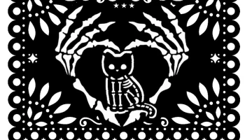 Papel Picado (Шаблоны и рисунки) для Dia De Los Muertos (.. 3