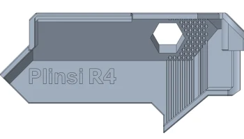 Крышка дверцы Prusa XL Dwarf с шестигранным дизайном...... 1