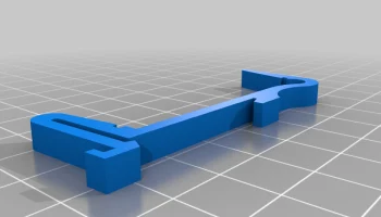Крепление Raspberry Pi 3/4 DIN 1