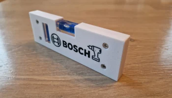 Mini Wasserwaage / Spiritlevel Magnetisch mit Links EDC 6