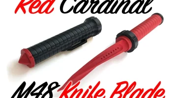 Нож с фиксированным лезвием Cardinal Sin Red Cyclone........