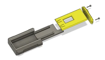 Корпус модуля Heltec LoRa32 V3 с аккумулятором емкостью 1.. 2