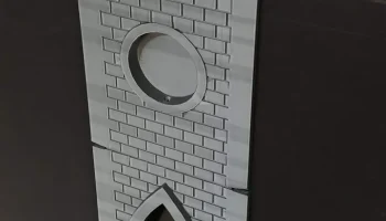 D&D Dice Tower и экран DM с каналами диаметром 5 мм 4