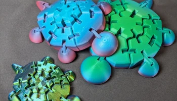 Шарнирная игрушка-черепаха Flexi Fidget......... 1