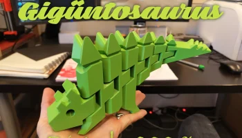 FlexiDinos G&uuml;nther гибкий отпечаток стегозавра на месте ш... 3