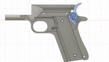 Кольт 1911 со свободным затвором 8