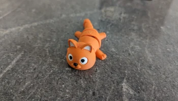 Брелок с шарнирной фигуркой "Кошка"... 5