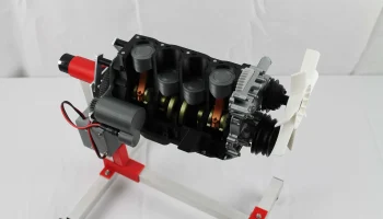 Toyota 4 Cylinder Engine 22RE, Полная рабочая модель - ремикс с небольшими изменениями