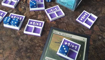 Magic: The Gathering жетоны кубиков +1/+1