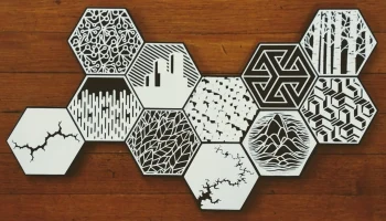 сборка мозаики 100hex