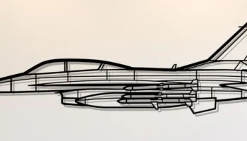 Настенное искусство Lockheed Martin F-16B Fighting Falcon... 2