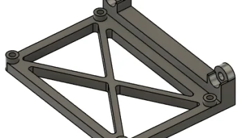 оранжевый pi 3 lts ender3/4040 крепление 2