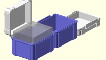 Параметризуемая версия Rugged Box Franck (OpenSCAD)........