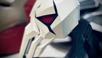 Каратель 2099 Маска в стиле Marvel Rivals 4