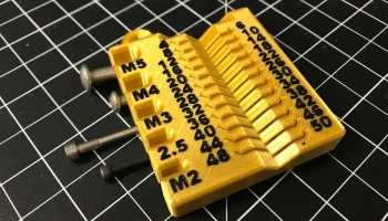 Метрический измерительный прибор - M2/2,5/3/4/5 4-50 мм 1