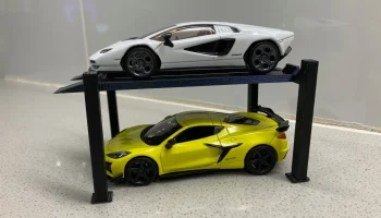 Литой под давлением стенд Hot Wheels с 4 опорами для автомоб 3