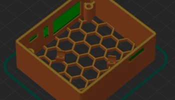 Orange Pi Zero 3 CASE с алюминиевой рамкой охлаждающего к... 1